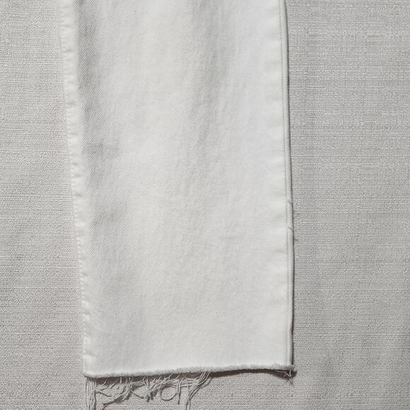 Levi's 501 original 27x30 sit at waist women-button fly white - Picture 5 of 8